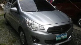 Selling Silver Mitsubishi Mirage G4 2013 Manual Gasoline