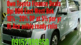 Brand New Toyota Hiace 2019 for sale in Manila