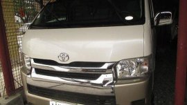 Selling White Toyota Hiace 2015 Automatic Diesel