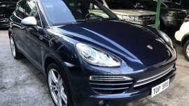 Sell Blue 2011 Porsche Cayenne at Automatic Diesel at 36000 km in Quezon City
