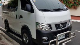 Selling White Nissan Nv350 Urvan 2016 Manual Diesel in Marikina