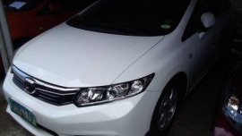 Selling White Honda Civic 2012 at 42789 km in Tanay