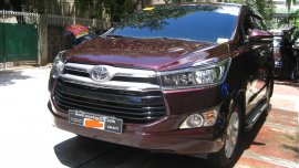 Selling Red 2016 Toyota Innova Automatic at 9000 km