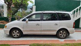 Sell White 2008 Hyundai Trajet Automatic Diesel at 127000 km