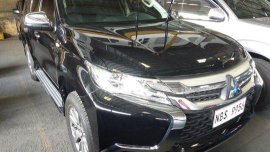 Black Mitsubishi Montero Sport 2018 Manual Diesel for sale in Quezon City