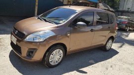 Brown Suzuki Ertiga 2015 at 28000 km for sale