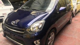 Sell Blue 2017 Toyota Wigo Automatic Gasoline in Quezon City
