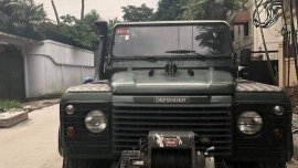 Selling Green Land Rover Defender 2001 Manual Diesel at 162000 km 