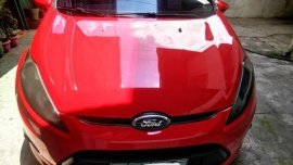 Red Ford Fiesta 2011 for sale in Tagaytay 