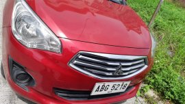 Selling Red Mitsubishi Mirage G4 2015 in Quezon City