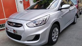 Selling Silver Hyundai Accent 2016 Sedan Automatic Gasoline at 11000 km in Manila