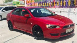 Red Mitsubishi Lancer Ex 2010 at 78000 km for sale