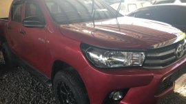 Selling Red Toyota Hilux 2018 Manual Diesel in Quezon City