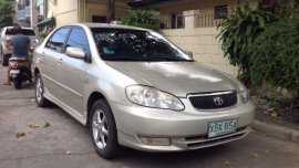 Toyota Corolla Altis 2002 at 110000 km for sale in Parañaque