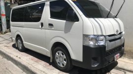 Sell White 2019 Toyota Hiace in Quezon City