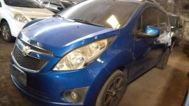 Blue Chevrolet Spark 2011 for sale in Makati 