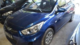 Blue Hyundai Accent 2017 at 25000 km for sale in Makati