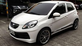 Sell White 2015 Honda Brio at Manual Gasoline in Cainta