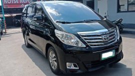 Selling Black Toyota Alphard 2013 in Meycauayan