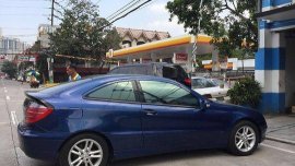 Blue Mercedes-Benz C200 2002 for sale Automatic