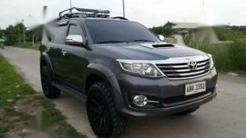 Toyota Fortuner 2015 Manual Diesel for sale in Manila