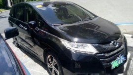 Black Honda Odyssey 2016 Automatic Gasoline for sale in Quezon City