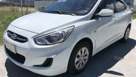 White Hyundai Accent 2015 Manual for sale 