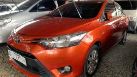 Selling Orange Toyota Vios 2015 Automatic Gasoline in Quezon City