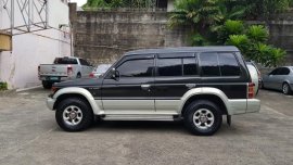 Selling Black Mitsubishi Pajero 1995 Manual Diesel in Quezon City