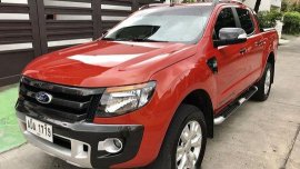 Sell Orange 2015 Ford Ranger at 24993 km 