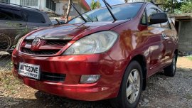 Red 2008 Toyota Innova Manual Diesel for sale 