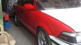 Red Toyota Corolla 2016 Manual for sale 