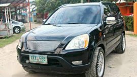 Selling Black Honda Cr-V 2004 in Lapu-Lapu