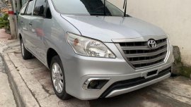 Selling Silver Toyota Innova 2016 Manual Diesel at 15100 km in Quezon City
