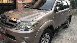 2nd Hand Toyota Fortuner 2007 Automatic Gasoline for sale in Quezon City