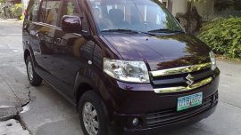 Red Suzuki Apv 2012 Manual for sale 