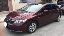 Red Honda Civic 2013 at 60000 km for sale in Taguig 