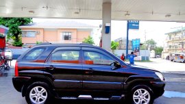 Sell Black 2008 Kia Sportage at 85000 km in Lemery 