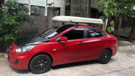 Hyundai Accent 2012 Manual Gasoline for sale in Quezon City