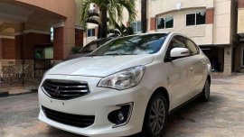 Sell White 2016 Mitsubishi Mirage G4 Automatic Gasoline at 25000 km in Quezon City
