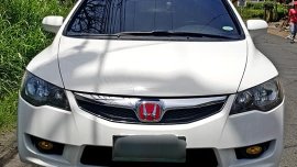 Sell White 2009 Honda Civic at 84000 km in Metro Manila 
