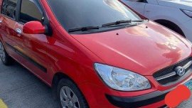 Selling Red Hyundai Getz 2009 Manual Gasoline at 77000 km