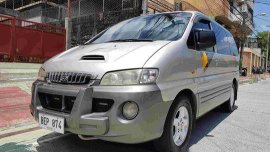 Silver Hyundai Starex 2001 for sale Manual