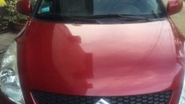 Selling Red Suzuki Swift 2012 Automatic Gasoline in San Mateo