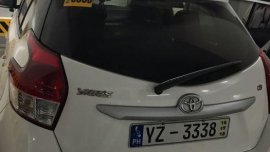 Selling Toyota Yaris 2016 Manual Gasoline in Pasig