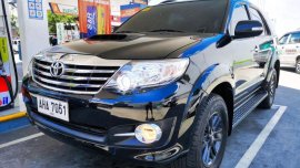 Black Toyota Fortuner 2015 for sale Automatic