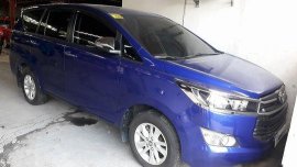 Selling Blue Toyota Innova 2017 at 12336 km in Quezon City