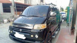 Selling Black Suzuki Apv 2007 Automatic Gasoline at 139000 km
