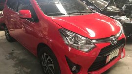 Red Toyota Wigo 2019 for sale in Quezon City