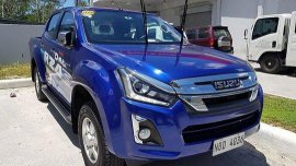 Blue Isuzu D-Max 2019 Automatic Diesel for sale